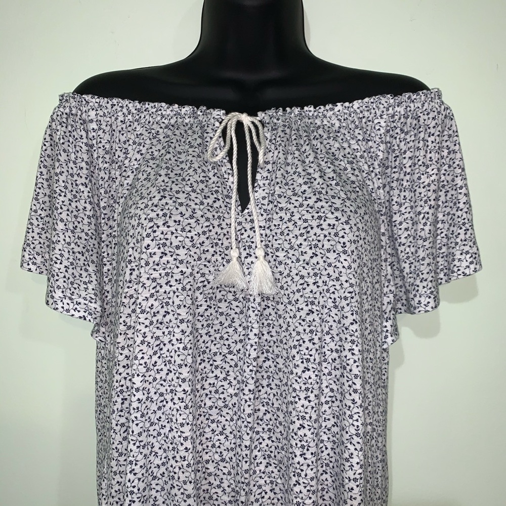 NWT - Women’s Chaps Peasant Top